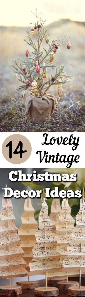 14 Lovely Vintage Christmas Decor Ideas – My List of Lists