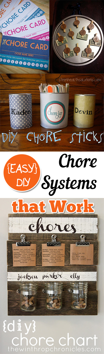 {EASY} DIY Chore Systems that Work