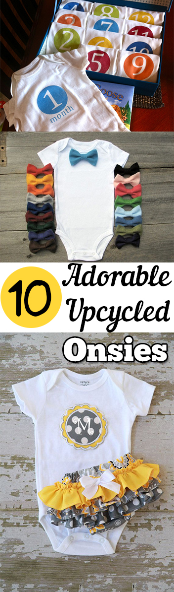 10 Adorable Upcycled Onsies