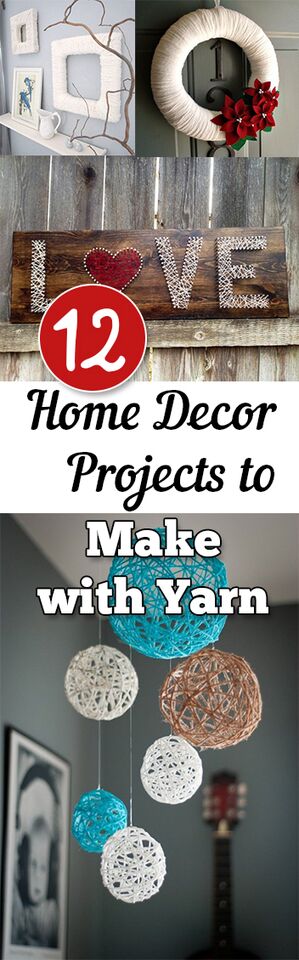 12 Home Decor Projects to Make with Yarn