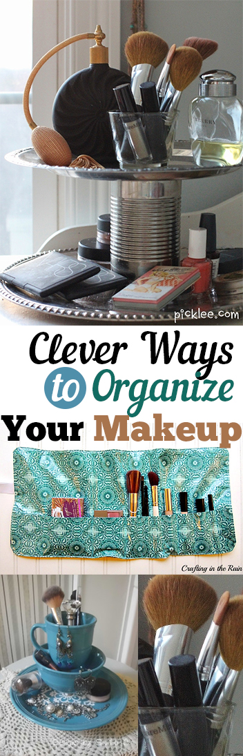 Clever Ways to Organize Your Makeup