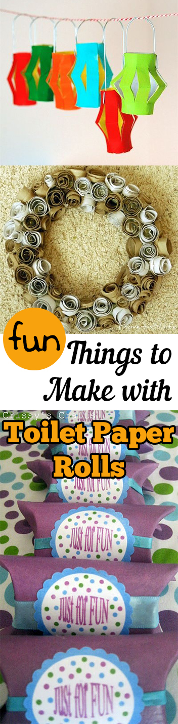 Fun Things to Make with Toilet Paper Rolls