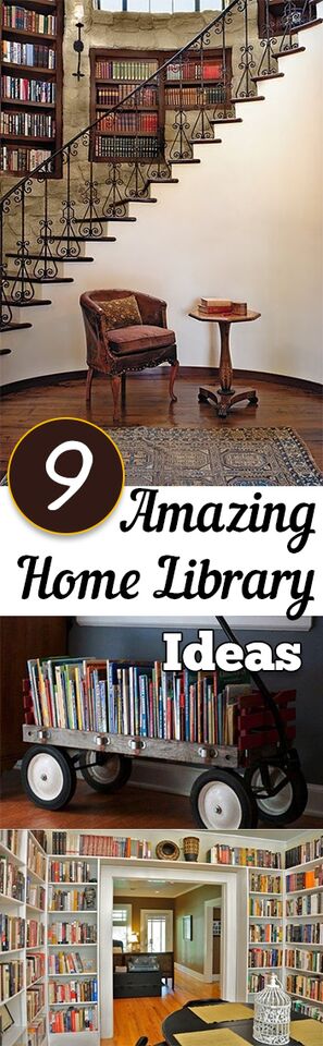 9 Amazing Home Library Ideas