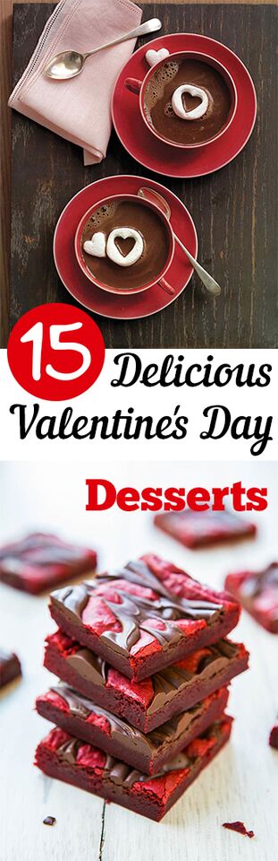 15 Delicious Valentines Day Desserts