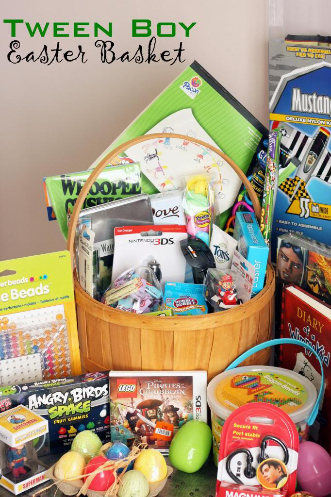 easter basket ideas for 9 year old boy