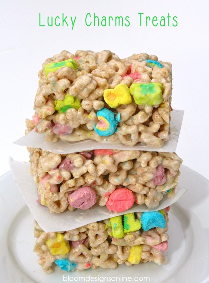 St. Patrick's Day Crafts - lucky charms treats