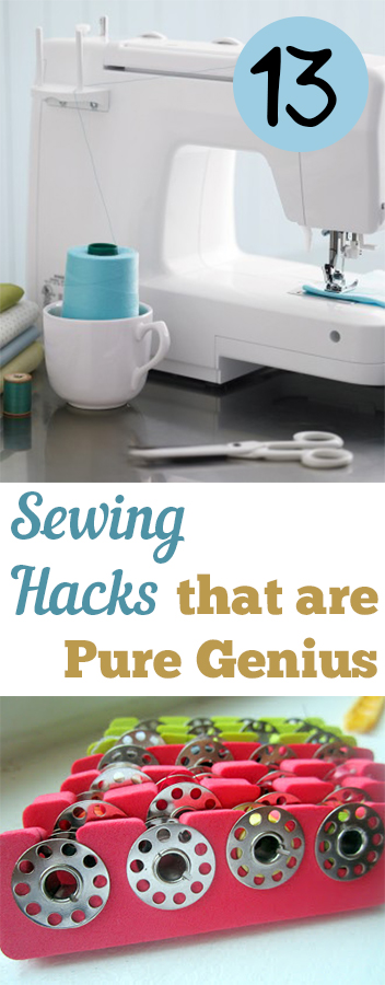 Sewing Hacks And Tips: Sewing, DIY - Tips And Tricks - Mylistoflists.com