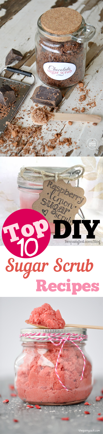 Top 10 DIY Sugar Scrub Recipes