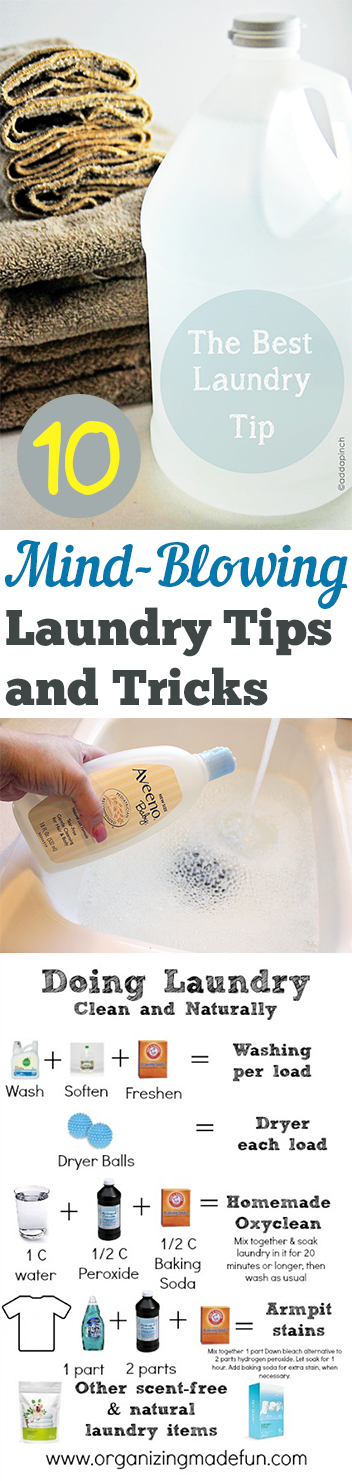 10 Mind-Blowing Laundry Tips and Tricks