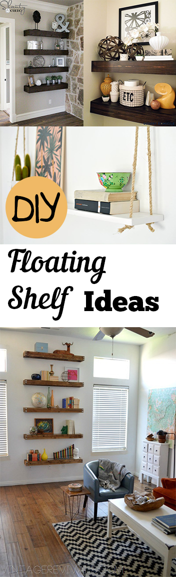 DIY Floating Shelf Ideas