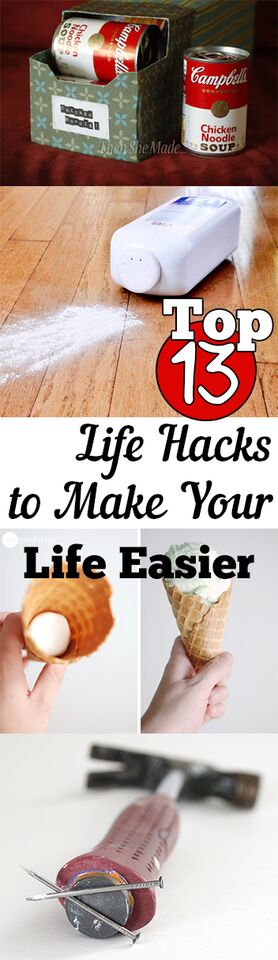 Top 13 Life Hacks to Make Your Life Easier My List of Lists