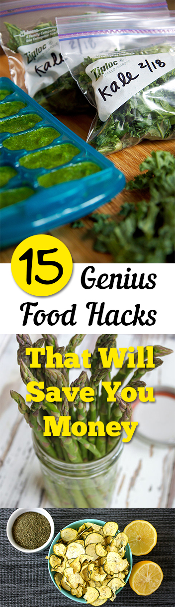 15 Genius Food Hacks That Will Save You Money