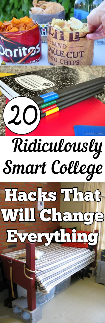 College hacks, college life, college, college living, popular pin, college organization, stay organized in college. #college #collegehacks #collegestudent #lifehacks #tipsandtricks