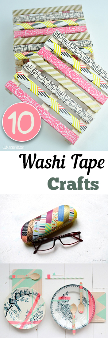 Washi tape crafts, crafting, washi tape DIYs, washi tape projects, popular pin, crafts, easy crafting.