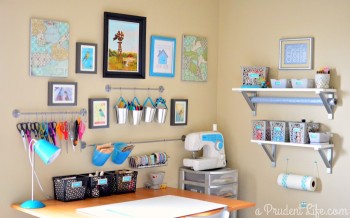 Diy Craft Room Organization Small Spaces Storage Ideas Mylistoflists Com