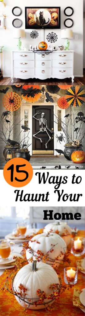 Haunted, haunted home, Halloween decorations, Halloween decor, popular pin, DIY Halloween decor, DIY holiday decor, fall holiday, fall holiday decor