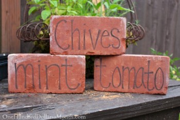 Repurpose projects, home DIY projects, home decor, popular pin, DIY home decor, gardening projcts, things to do with old bricks.