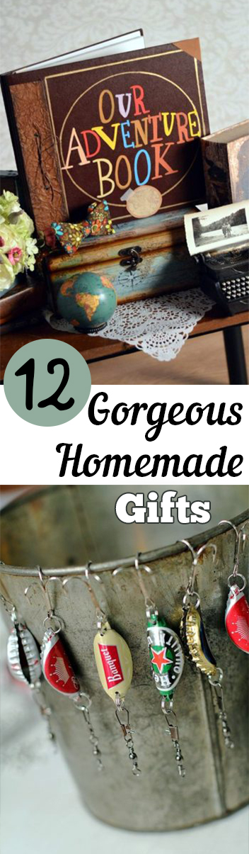 Homemade GIfts, Gorgeous Homemade Gifts, Cool Handmade Gifts, Unique DIY Gifts, DIY Gifts, Thoughtful Gifts, Inexpensive Thoughtful Gifts, Popular