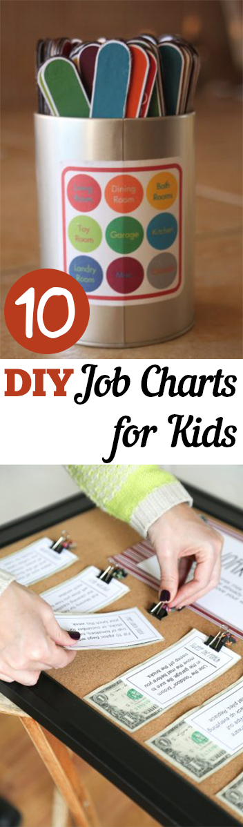 10 DIY Job Charts for Kids - My List of Lists