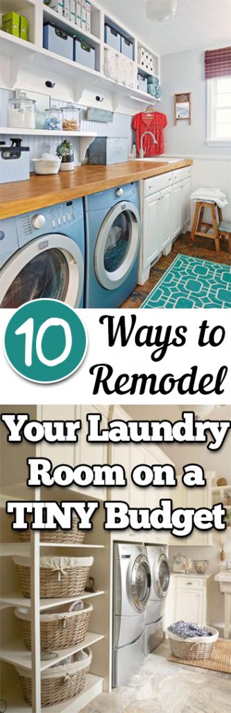 Remodeling Your Laundry Room, Laundry Room Organization, Organizing on a Budget, Budget Laundry Room Organization, Laundry Room Organization Hacks, Laundry Room Remodeling, How to Remodel a Laundry Room