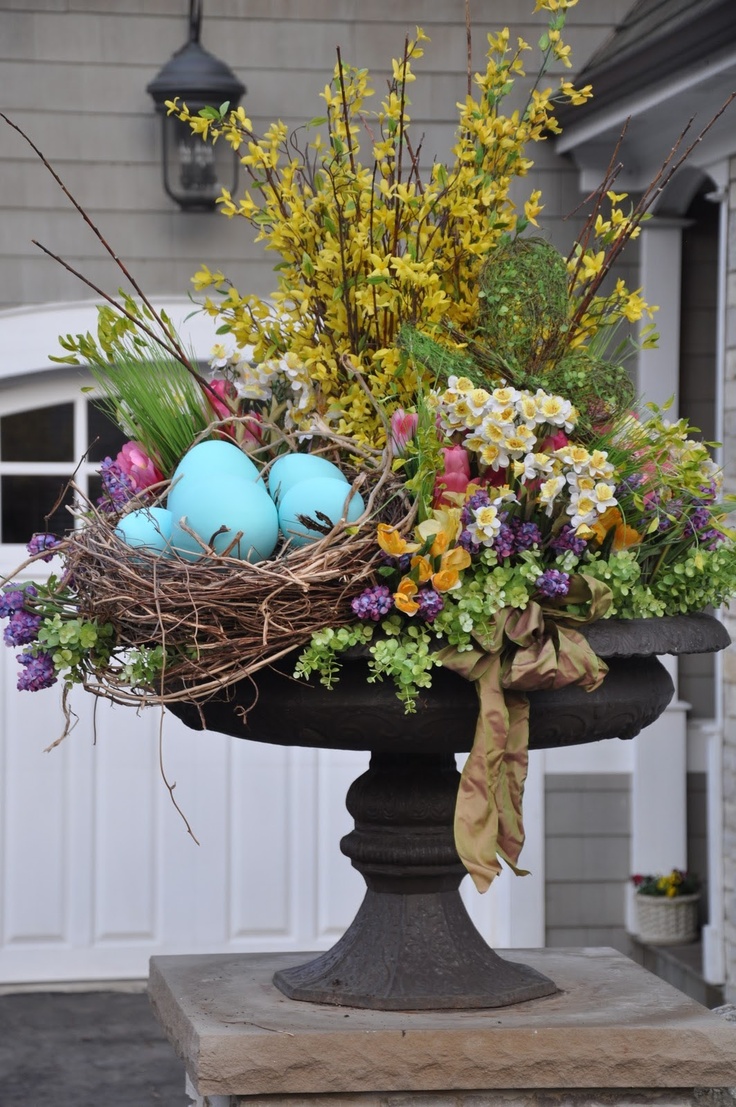 20 Ways to Decorate Your Porch for Easter My List of Lists