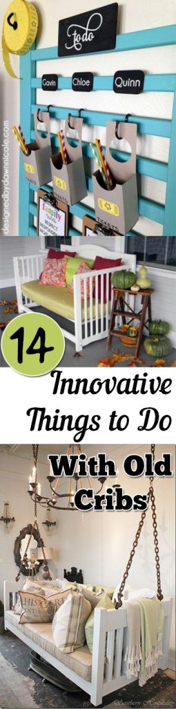 Things to Do With Old Cribs, Furniture Projects, How to Repurpose Cribs, Cool Ways to Repurpose Cribs, DIY Furniture Projects, Unique Repurpose Projects, Old Cribs, Old Cribs DIY, Easy Furniture DIY Projects, Popular Pin. 