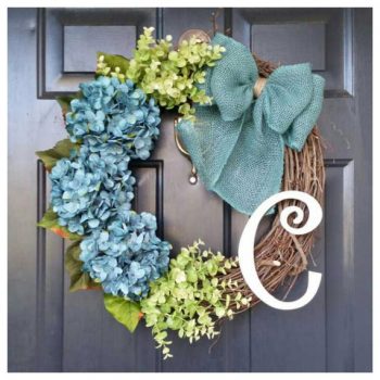 eucalyptus-hydrangea-wreath