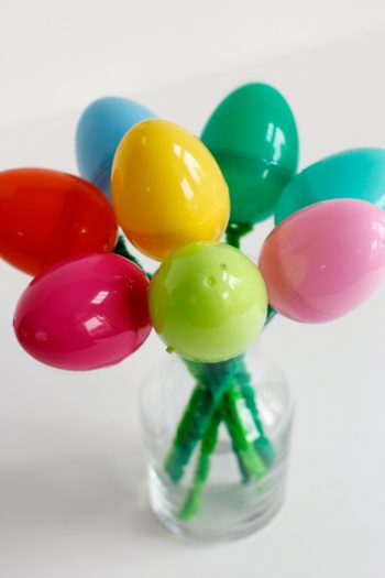 Flower-Bouquet-of-Plastic-Easter-Eggs