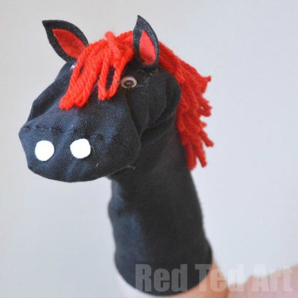 horse-puppet