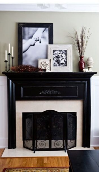 10+ Dramatic Ways to Decorate Above Your Mantle2