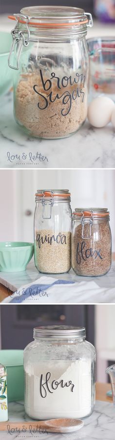 10 Simple Kitchen Canister DIY Projects5