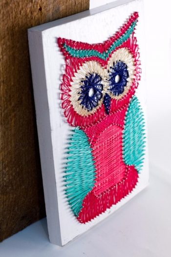 12 Adorable String Art Craft Projects2