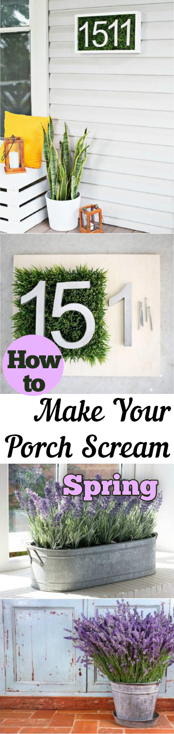 Spring, Spring Porch Decor, Porch Decor for Spring, Holiday Home Decor, How to Decorate Your Porch, Easy Ways to Decorate Your Porch, Porch and Patio Decor, Easter Porch Decor, Decorating Your Porch for Spring, DIY Porch Decor