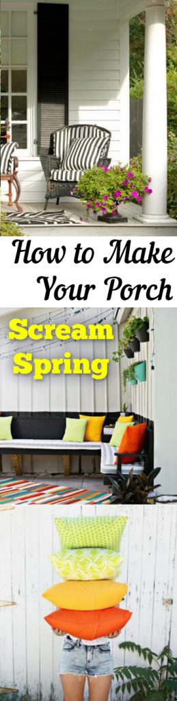 Spring, Spring Porch Decor, Porch Decor for Spring, Holiday Home Decor, How to Decorate Your Porch, Easy Ways to Decorate Your Porch, Porch and Patio Decor, Easter Porch Decor, Decorating Your Porch for Spring, DIY Porch Decor