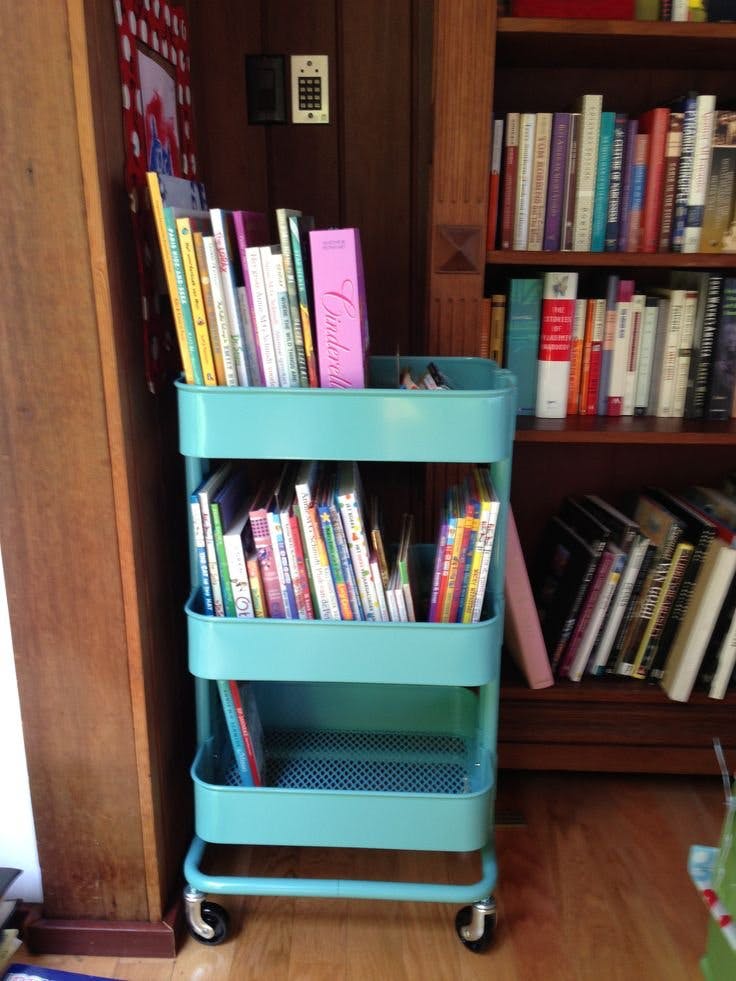 Just Roll With It 10 Ways to Decorate Using Rolling Kitchen Carts My List of Lists