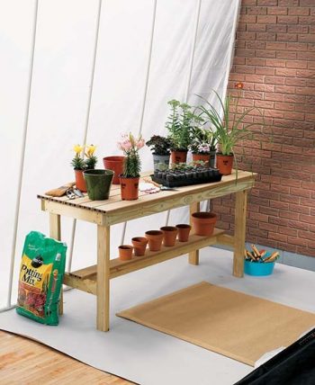 10 Free Potting Bench Projects5