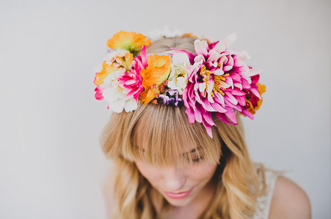 Make Your Own DIY Flower Crown - How to Make Your Own Flower Crown, DIY Flower Crown, Flower Crown DIY Projects, DIY Projects for the Home, Crafts, Fun Crafts for Kids, Kid Stuff, Popular Pin