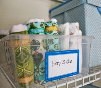 10 Simple Ways to Completely Organize Your Nursery - Nursery Organization, How to Organize Your Nursery, Organization, Home Organization, Home Organization Hacks, Nursery Decor, DIY Nursery Organization, Nursery Storage, Popular Pin 