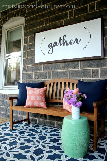 Easy DIY Porch Signs - Porch Signs, DIY Porch Signs, Homemade Porch Signs, DIY Signs for the Home, DIY Home Decor, Home Decor, Porch Signs, Porch Decor, How to Decorate Your Porch, Porch Decor for the Home