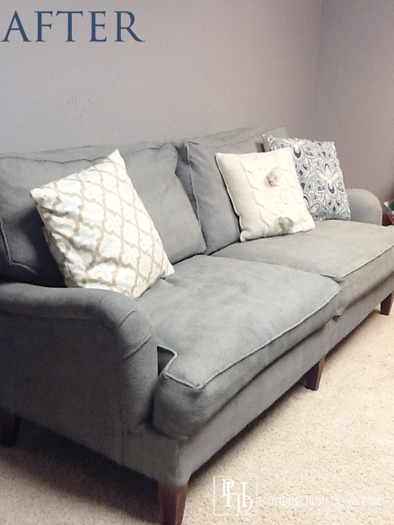 Remodel Your Couch Without Reupholstery| Remodel, Home Remodel, Living Room, DIY LIving Room, Living Room Decor, Home Decor, Home Improvement, Interior Design, Interior Design Hacks, Popular Pin #LivingRoom #HomeDecor