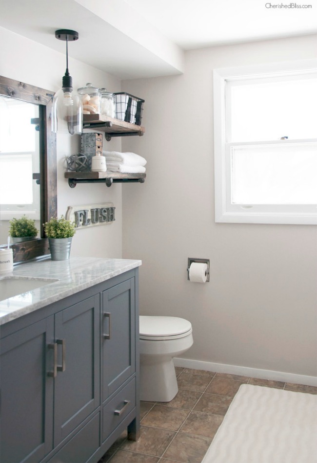 Bathroom Decor Ideas for Your Farmhouse Home - My List of Lists