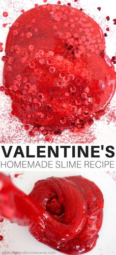 Valentine's Slime Ideas