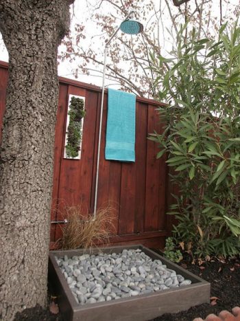 Get Squeaky Clean With A DIY Outdoor Shower| Outdoor DIY, DIY Outdoor Shower, Outdoor Shower DIY, Outdoor DIY, DIY Outdoor, DIY, DIY projects 