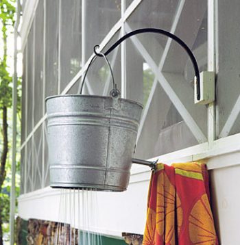 Get Squeaky Clean With A DIY Outdoor Shower| Outdoor DIY, DIY Outdoor Shower, Outdoor Shower DIY, Outdoor DIY, DIY Outdoor, DIY, DIY projects 