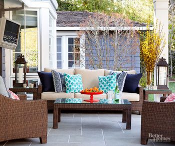 Easy Ways to Pretty Up Your Patio | Patio Ideas, Patio Ideas on a Budget, Patio Decorating Ideas, Patio Decor, Patio Decor Ideas, DIY Patio, Patio DIY 