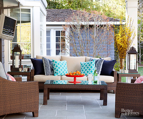 Easy Ways to Pretty Up Your Patio - My List of Lists