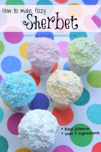 Edible Science Projects - Fizzy Sherbet