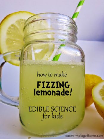 Edible Science Projects - Fizzing Lemonade