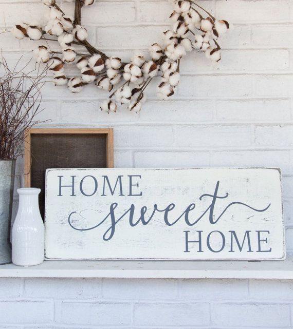 DIY Home Sweet Home Decor Ideas My List of Lists