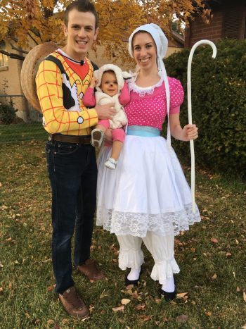 woody bo peep costumes